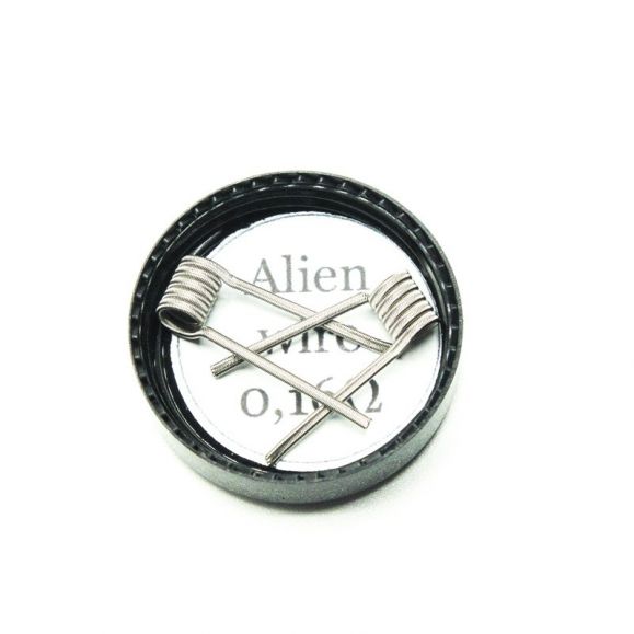 Boîte de 2 coils Alien Classique 0.16 ohm de Jtr Boîte de 2 coils Alien Classique 0.16 ohm de Jtr