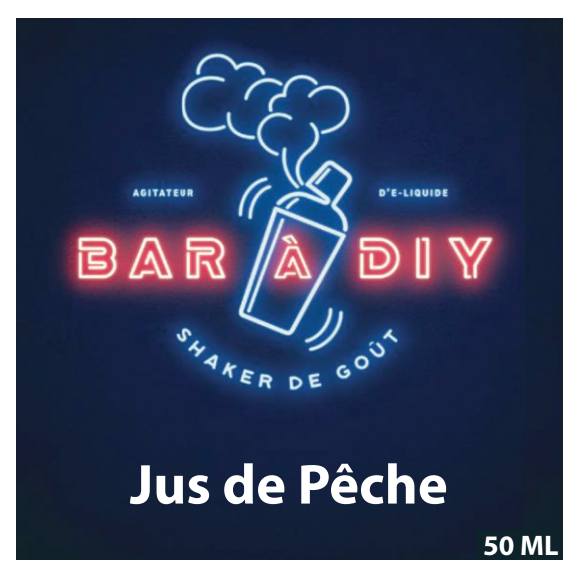 Jus de Pêche 50ml by BAR A DIY