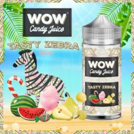 Tasty Zebra 100ml WOW Candy Juice by Made in Vape