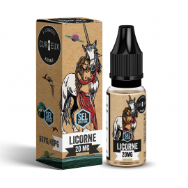 LICORNE - SEL DE NICOTINE 10ML  Curieux