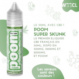 WEECL - POOM - Super Skunk CBD 50ml