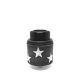 Redemption RDA Black White Silver Star Edtition de Armageddon Mfg